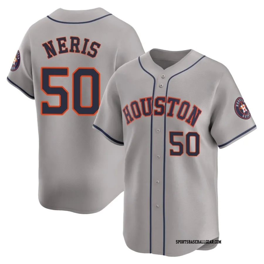 Hector Neris Youth Houston Astros Gray Limited Away Jersey