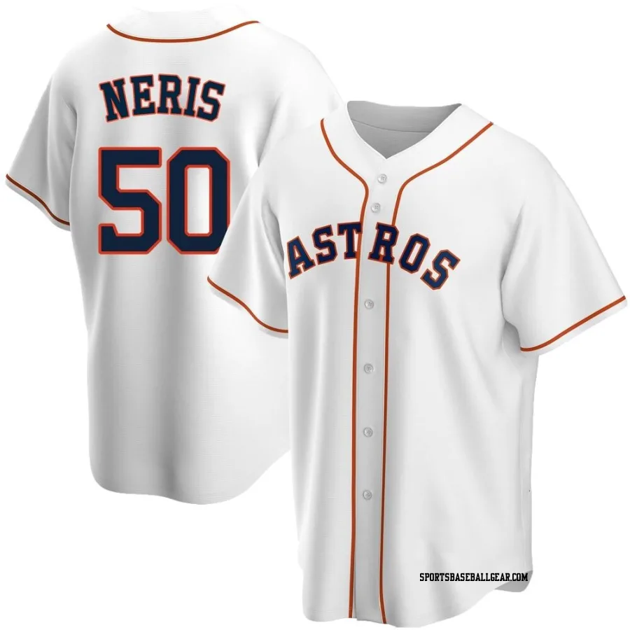 Hector Neris Youth Houston Astros White Replica Home Jersey