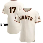 Heliot Ramos Men's San Francisco Giants Cream Authentic Home Jersey