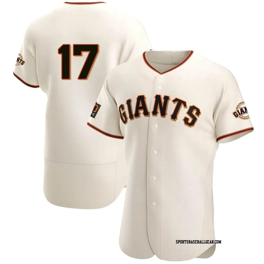 Heliot Ramos Men's San Francisco Giants Cream Authentic Home Jersey