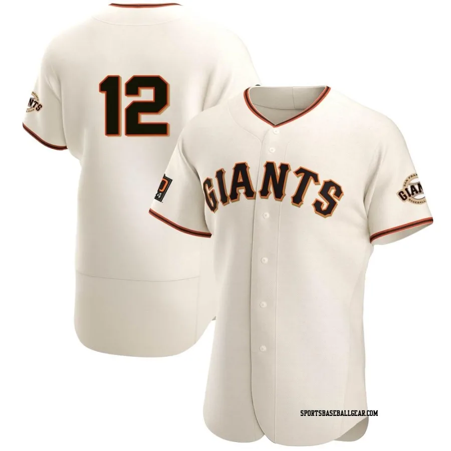 Heliot Ramos Men's San Francisco Giants Cream Authentic Home Jersey