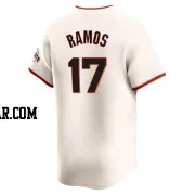 Heliot Ramos Men's San Francisco Giants Cream Elite Home Jersey