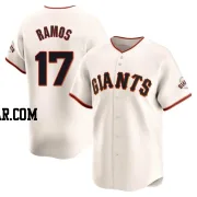 Heliot Ramos Men's San Francisco Giants Cream Limited Home Jersey