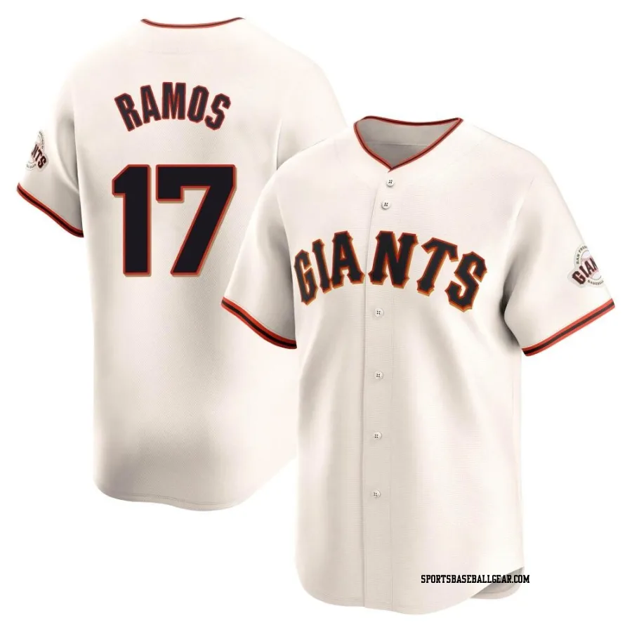 Heliot Ramos Men's San Francisco Giants Cream Limited Home Jersey