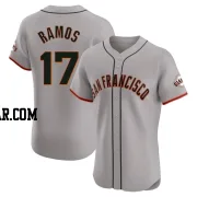 Heliot Ramos Men's San Francisco Giants Gray Elite Road Jersey