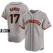 Heliot Ramos Men's San Francisco Giants Gray Limited Away Jersey