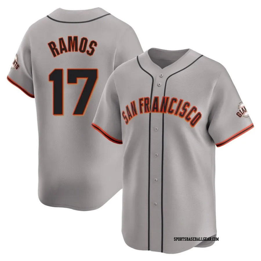 Heliot Ramos Men's San Francisco Giants Gray Limited Away Jersey