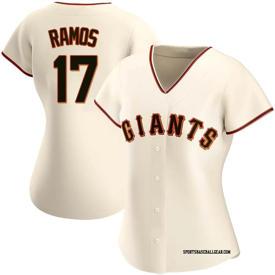 Heliot Ramos Women's San Francisco Giants Cream Authentic Home Jersey