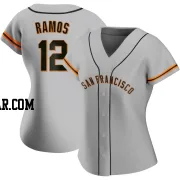 Heliot Ramos Women's San Francisco Giants Gray Authentic Road Jersey