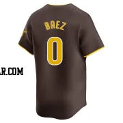 Henry Baez Men's San Diego Padres Brown Limited Away Jersey