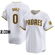 Henry Baez Men's San Diego Padres White Limited Home Jersey