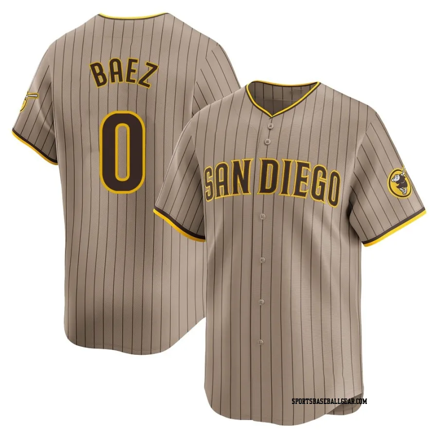 Henry Baez Youth San Diego Padres Limited Tan Alternate Jersey