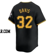 Henry Davis Men's Pittsburgh Pirates Black Limited Alternate Jersey