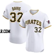 Henry Davis Men's Pittsburgh Pirates White Elite Home Jersey