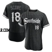 Herb Score Men's Chicago White Sox Black Authentic 2021 City Connect Jersey