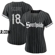 Herb Score Women's Chicago White Sox Black Authentic 2021 City Connect Jersey