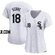 Herb Score Women's Chicago White Sox White Limited Home Jersey