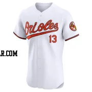 Heston Kjerstad Men's Baltimore Orioles White Elite Home Jersey