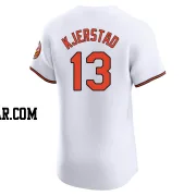 Heston Kjerstad Men's Baltimore Orioles White Elite Home Jersey