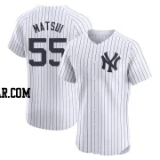 Hideki Matsui Men's New York Yankees White Elite Home Jersey