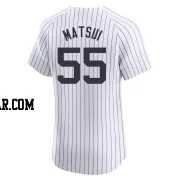 Hideki Matsui Men's New York Yankees White Elite Home Jersey