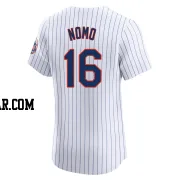 Hideo Nomo Men's New York Mets White Elite Home Jersey