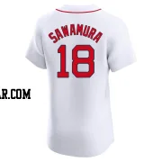 Hirokazu Sawamura Men's Boston Red Sox White Elite Home Jersey