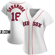 Hirokazu Sawamura Women's Boston Red Sox White Authentic Home Jersey