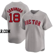 Hirokazu Sawamura Youth Boston Red Sox Gray Limited Away Jersey