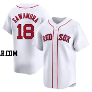 Hirokazu Sawamura Youth Boston Red Sox White Limited Home Jersey