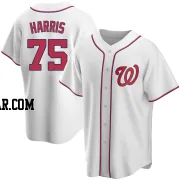 Hobie Harris Youth Washington Nationals White Replica Home Jersey