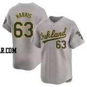 Hogan Harris Men's Oakland Athletics Gray Limited Away Jersey