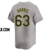 Hogan Harris Men's Oakland Athletics Gray Limited Away Jersey