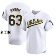 Hogan Harris Men's Oakland Athletics White Limited Home Jersey