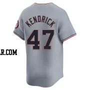 Howie Kendrick Men's Washington Nationals Gray Limited Road Jersey