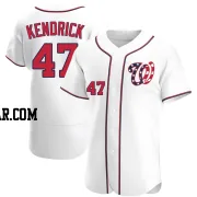 Howie Kendrick Men's Washington Nationals White Authentic Alternate Jersey