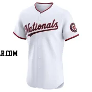 Howie Kendrick Men's Washington Nationals White Elite Home Jersey