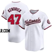 Howie Kendrick Men's Washington Nationals White Limited Home Jersey