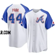 Hoy Park Youth Atlanta Braves White Replica 2023 City Connect Jersey