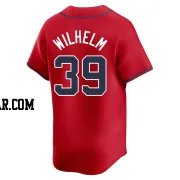 Hoyt Wilhelm Men's Atlanta Braves Red Limited Alternate Jersey