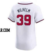 Hoyt Wilhelm Men's Atlanta Braves White Elite Home Jersey