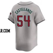 Humberto Castellanos Men's Arizona Diamondbacks Gray Limited Away Jersey