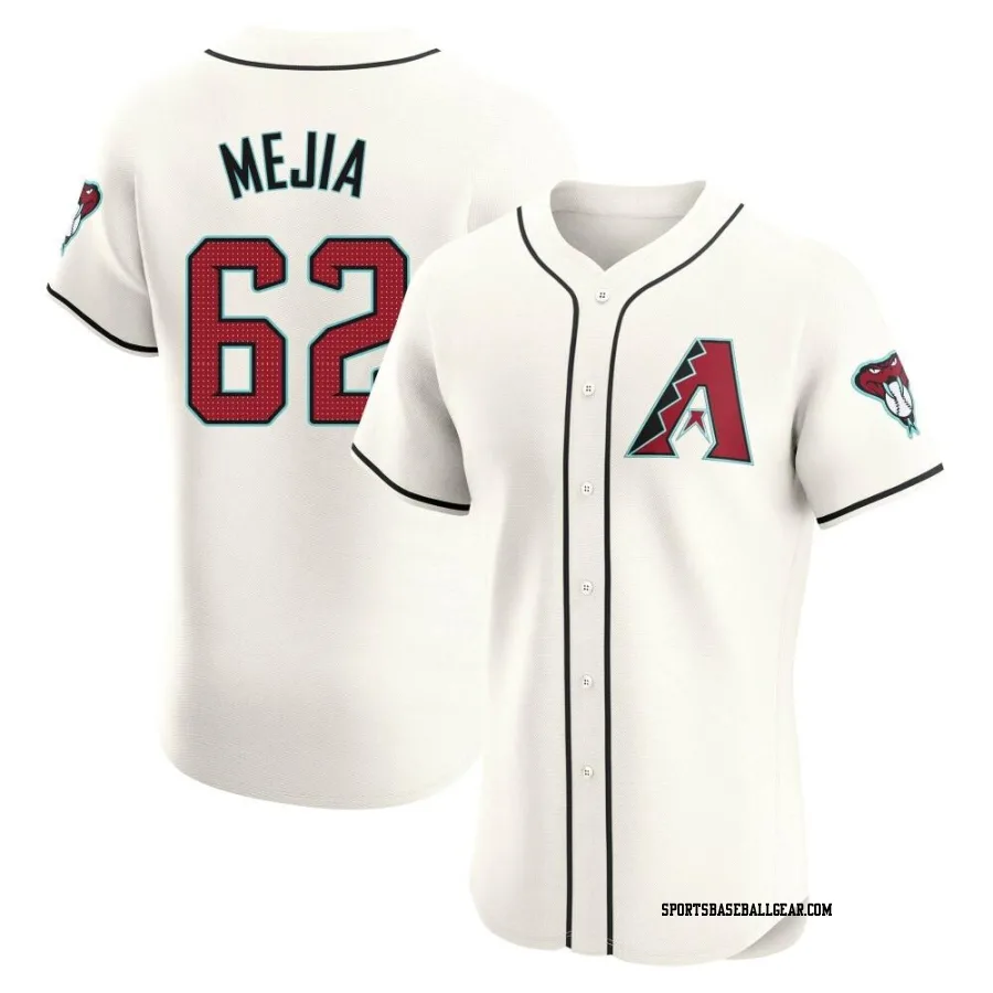 Humberto Mejia Men's Arizona Diamondbacks Cream Elite Home Jersey