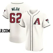 Humberto Mejia Men's Arizona Diamondbacks Cream Elite Home Patch Jersey