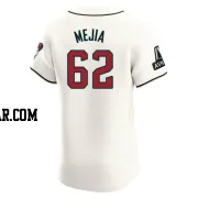 Humberto Mejia Men's Arizona Diamondbacks Cream Elite Home Patch Jersey