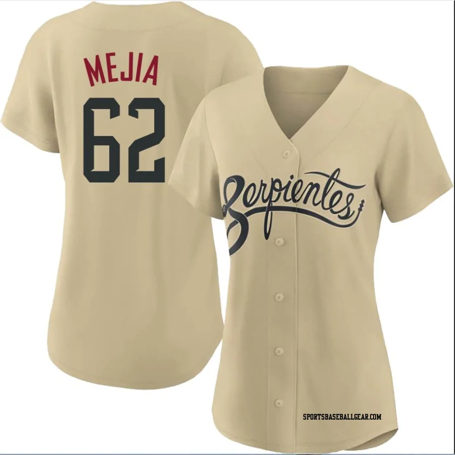 Humberto Mejia Women's Arizona Diamondbacks Gold Authentic 2021 City Connect Cool Base Jersey