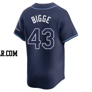 Hunter Bigge Men's Tampa Bay Rays Navy Limited Away Jersey