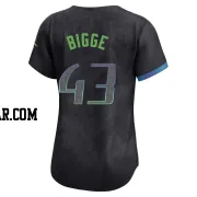 Hunter Bigge Women's Tampa Bay Rays Charcoal Limited 2024 City Connect Jersey