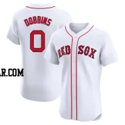 Hunter Dobbins Men's Boston Red Sox White Elite Home Jersey