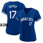 Hunter Dozier Men's Kansas City Royals Royal Replica 2022 Alternate Jersey